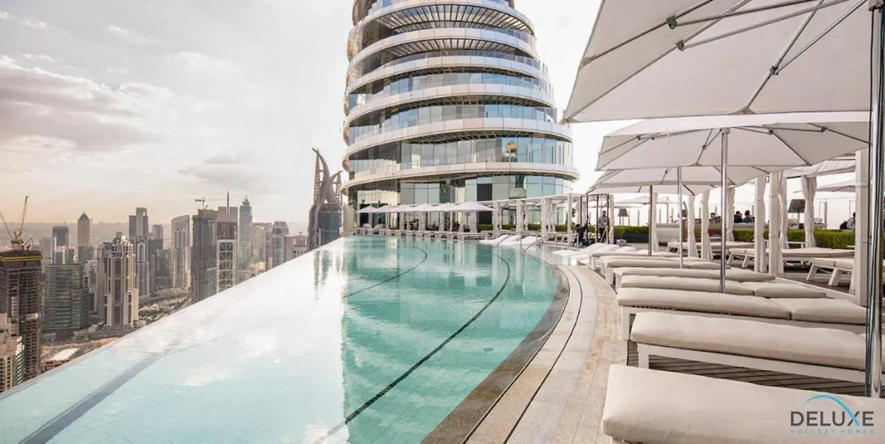 Luxury One Bedroom Apartment In The Address Sky View By Deluxe Holiday Homes location
